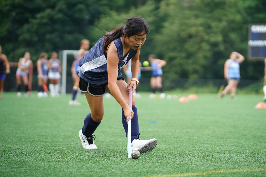 Girl Dribbling